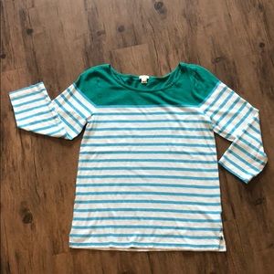 J. Crew 3/4 Sleeve Tee